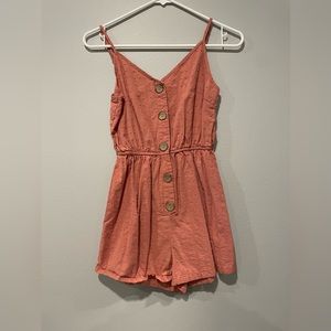 Coral Romper